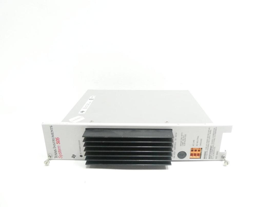 TEXAS INSTRUMENTS 505-6660 POWER SUPPLY 110/220V-AC 200VA