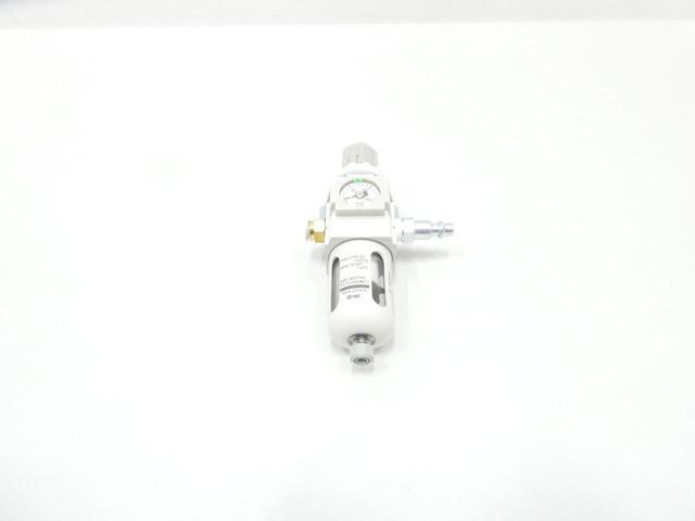 SMC AW20-N02BE-CRZ-B PNEUMATIC REGULATOR 150PSI 7-125PSI