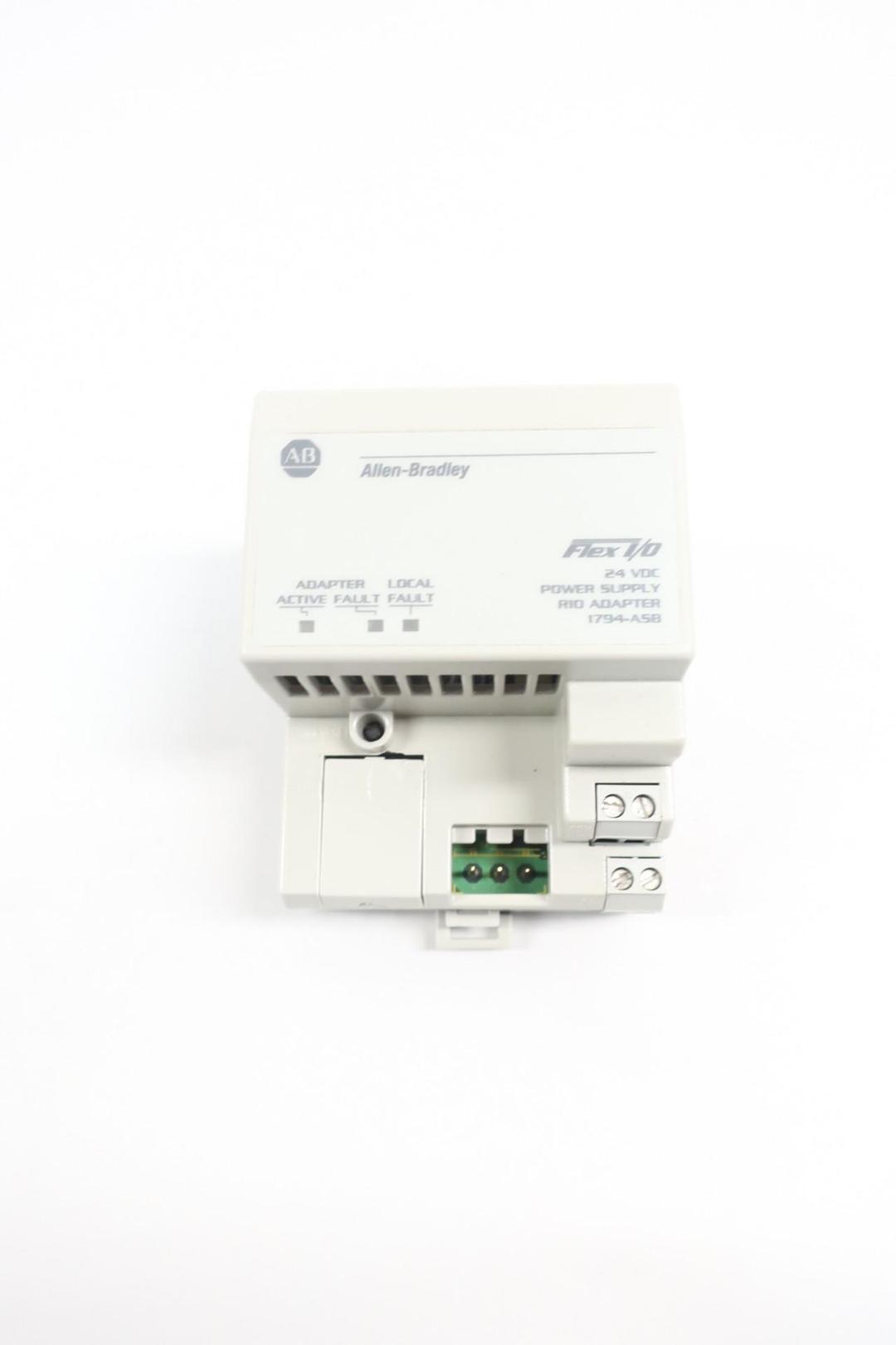 ALLEN BRADLEY 1794-ASB FLEX I/O POWER SUPPLY RIO ADAPTER SER C