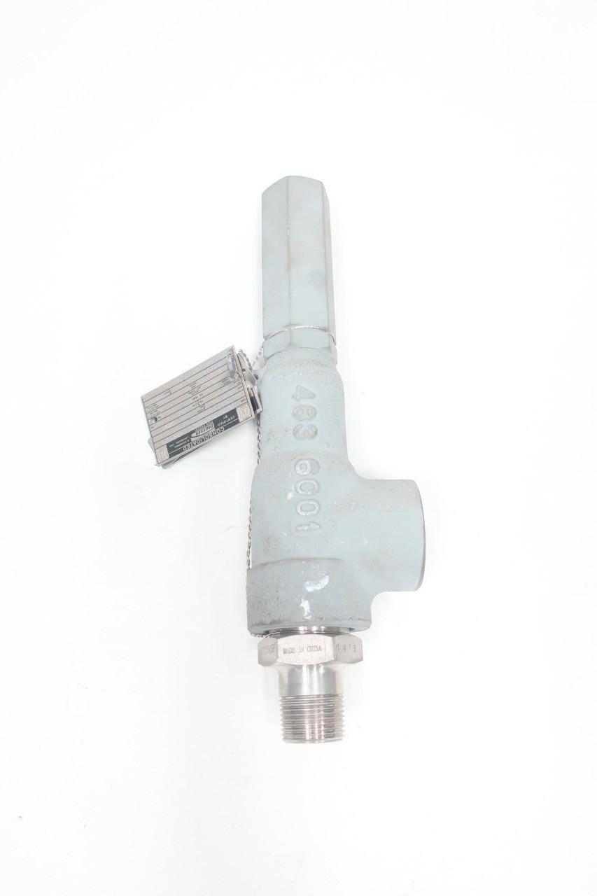 CONSOLIDATED 19096LCO-1-CC-DA-31-MT-FT-LA-KC012 RELIEF VALVE 28GPM 120PSI 3/4IN