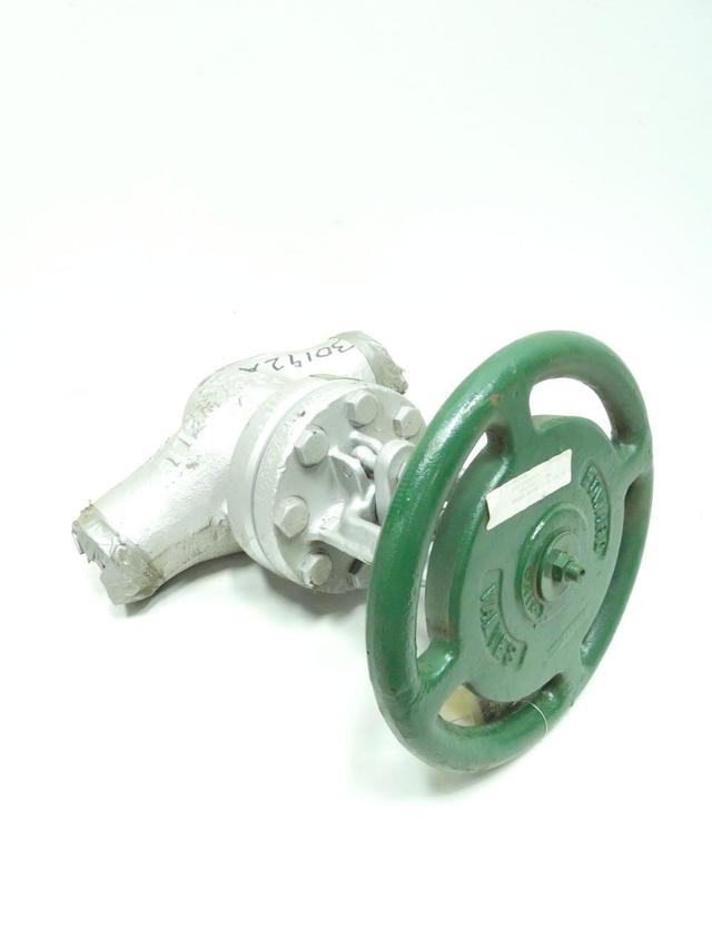 ROCKWELL 618JY MANUAL STEEL BUTT WELD GLOBE VALVE 3IN 600