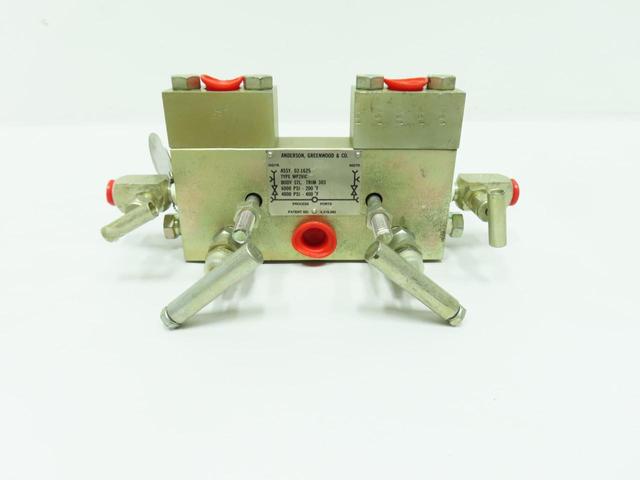 ANDERSON GREENWOOD MP2VIC-4 02-1625-001 INSTRUMENT MANIFOLD