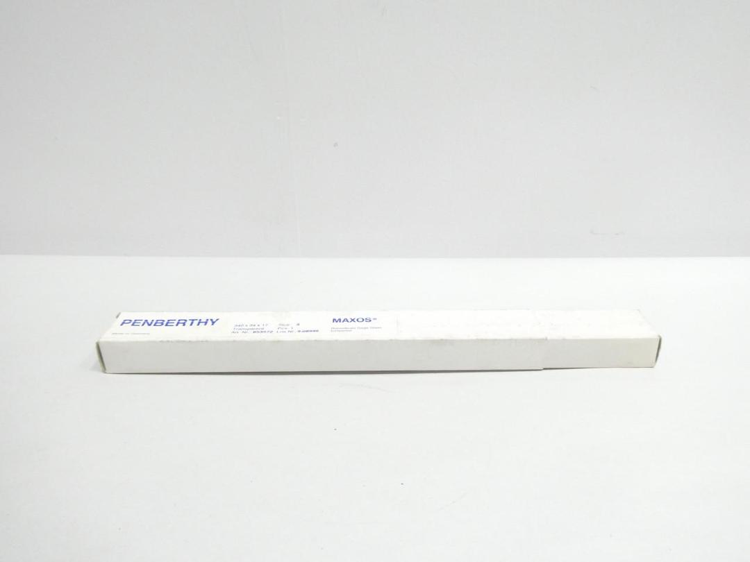PENBERTHY 853572 9-08999 MAXOS BOROSILICATE GAGE GLASS SIZE 9