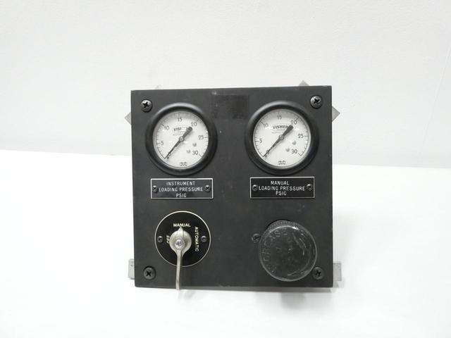 FISHER 670GV PANEL MOUNTED LOADING REGULATOR ASSEMBLY 0-30PSI