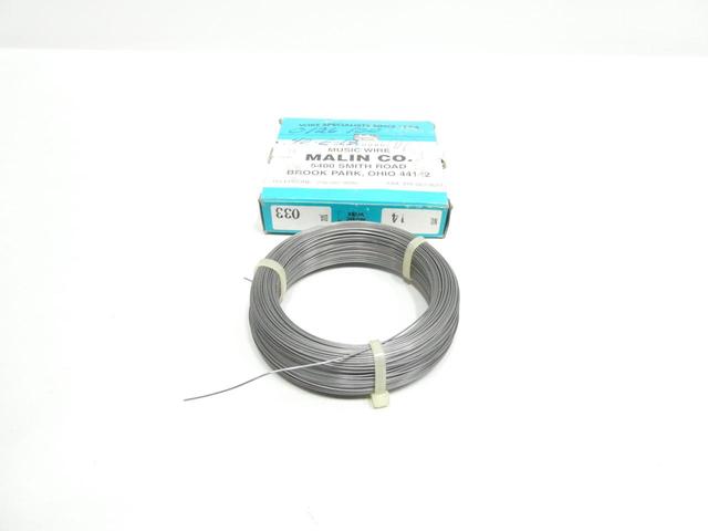 MALIN 14 MUSIC WIRE 1LB 0.033IN