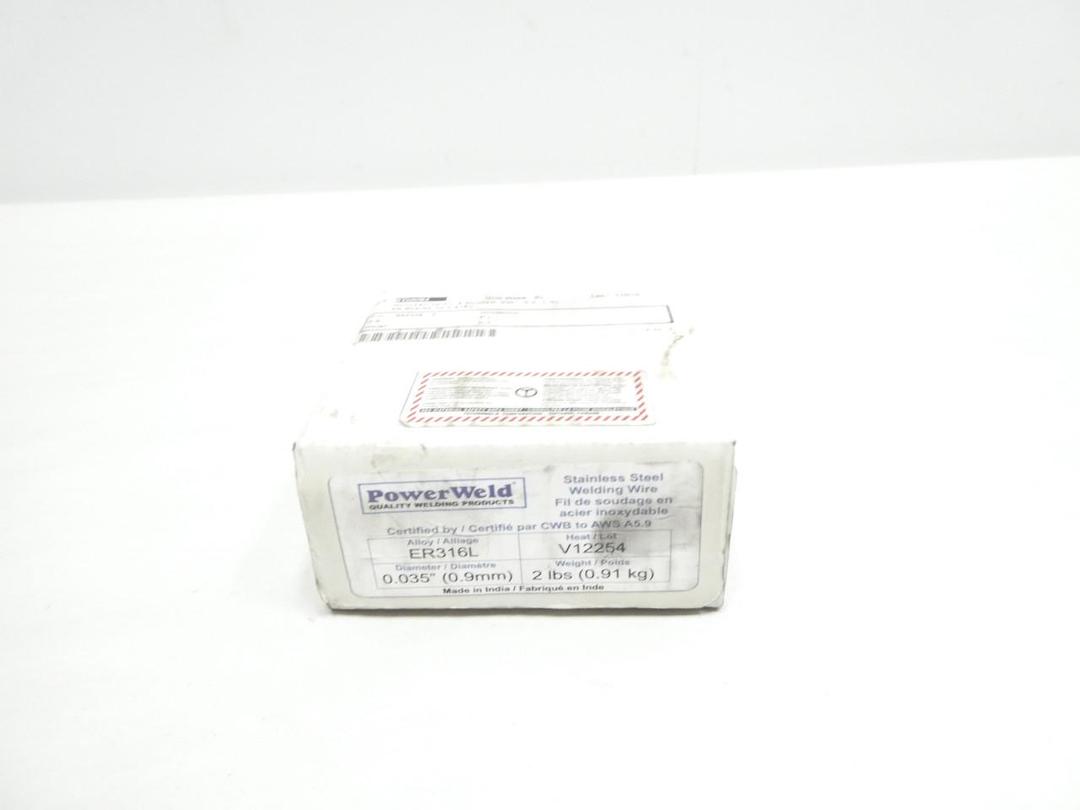 POWER WELD ER316L WELDING WIRE 0.035IN 2LB