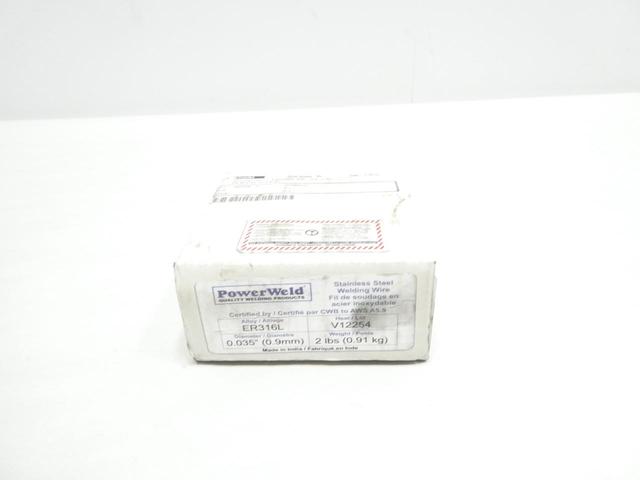 POWER WELD ER316L WELDING WIRE 0.035IN 2LB