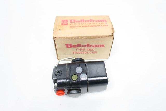 BELLOFRAM 221-961-086 I/P TRANSDUCER 1-9V 3-27PSI