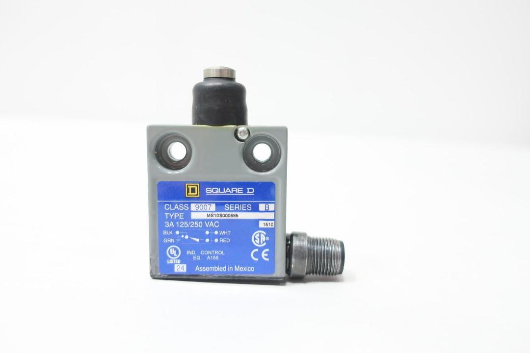 SQUARE D 9007 MS10S000685 LIMIT SWITCH 125/250V-AC