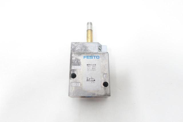 FESTO MFH-3-1/8 PNEUMATIC SOLENOID VALVE 21-120PSI