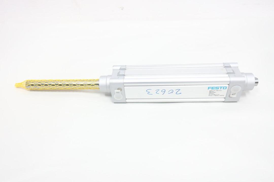 FESTO DNC-50-160-P-A-S2-K3 DOUBLE ACTING PNEUMATIC CYLINDER 50MM 160MM 145PSI