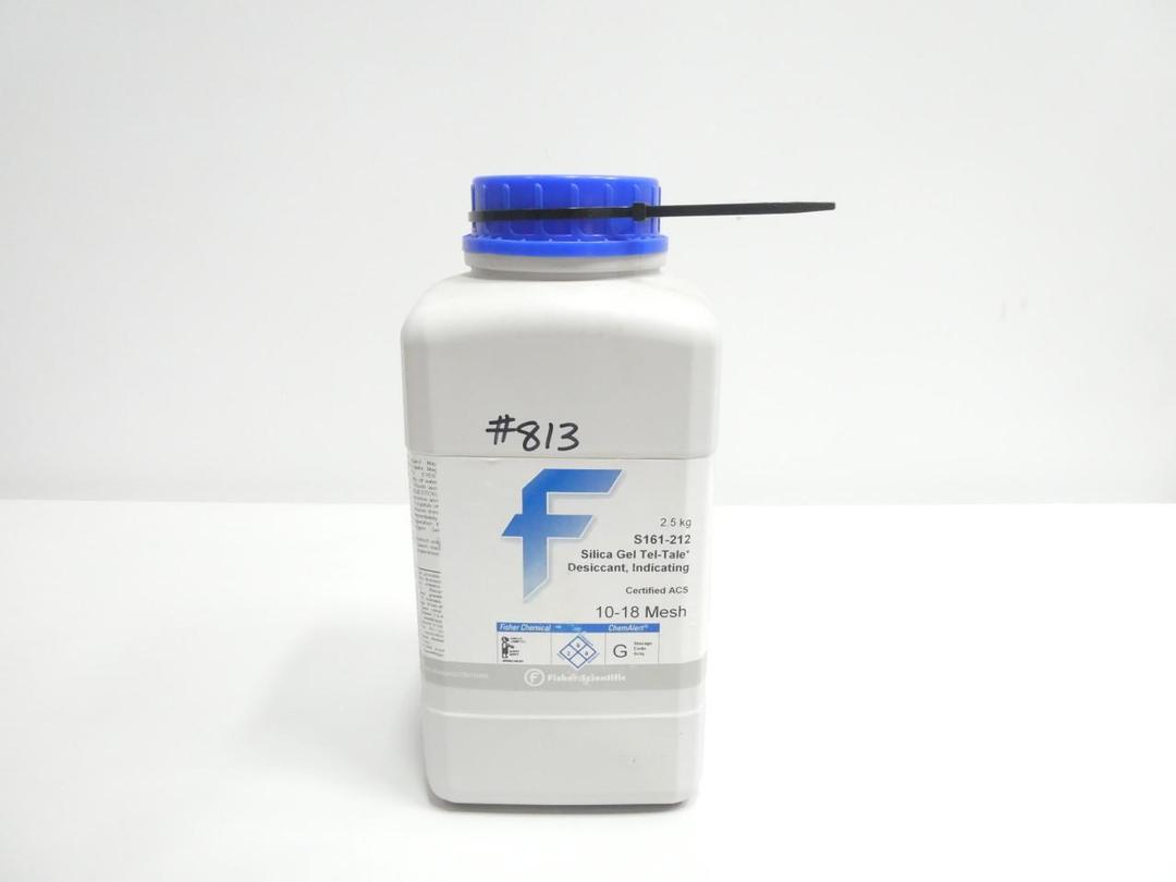 FISHER SCIENTIFIC S161-212 INDICATING DESICCANT TEL-TALE SILICA GEL 2.5KG