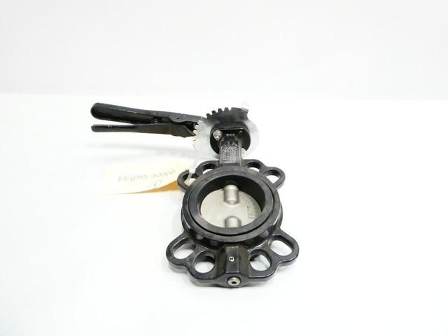 MAS W-D-4-S-E MANUAL STAINLESS WAFER BUTTERFLY VALVE 3IN 200