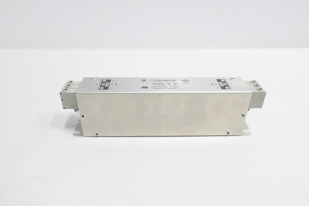 SCHAFFNER FS 6423-16-44 LINE FILTER 16A AMP 300V-AC