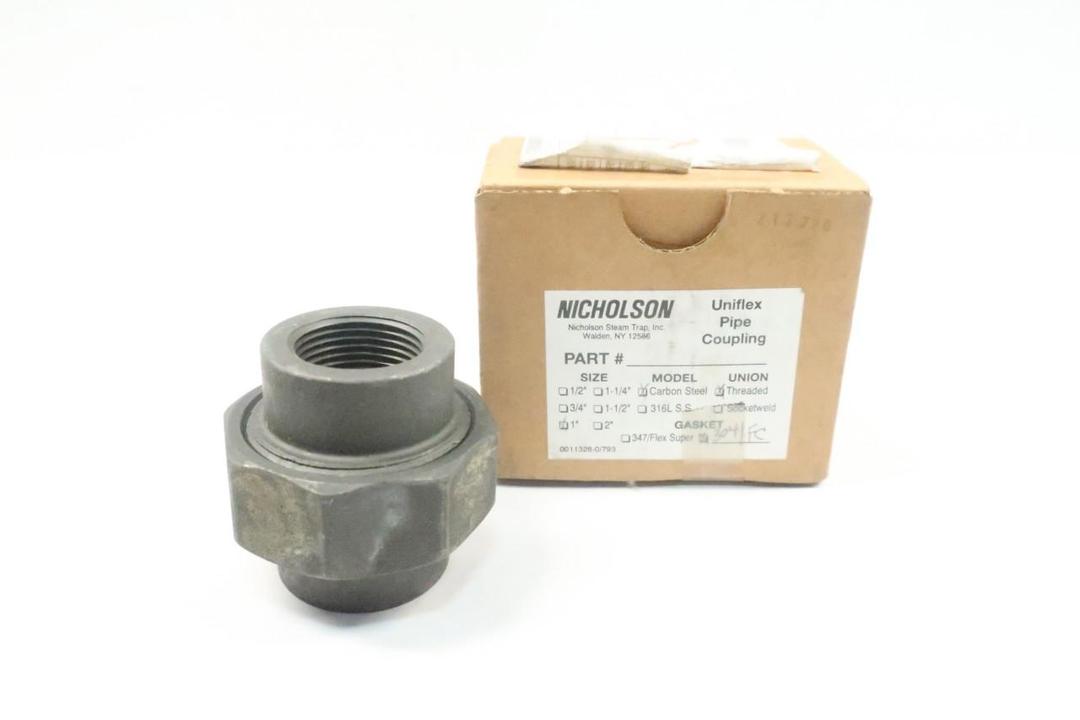 NICHOLSON 6505000 STEEL PIPE COUPLING 1IN