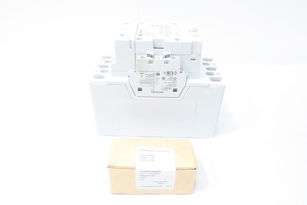 ALLEN BRADLEY 100-E205ED11 AC CONTACTOR 100-250V-AC/DC 300A AMP 150HP