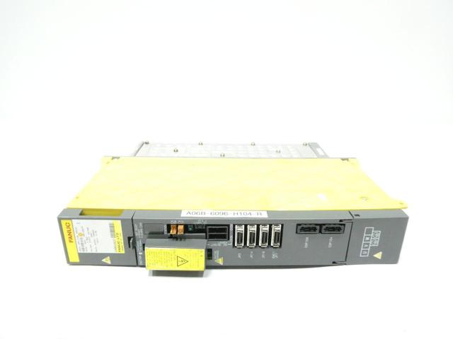 FANUC A06B-6096-H104 SERVO AMPLIFIER MODULE 283-325V-DC 230V-AC 3.75KW