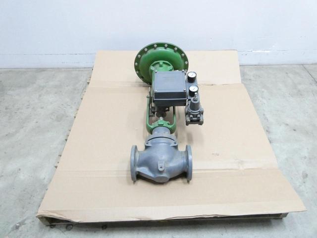 FISHER ET 667 SIZE 40 3582G PNEUMATIC STEEL FLANGED CONTROL VALVE 2IN 150
