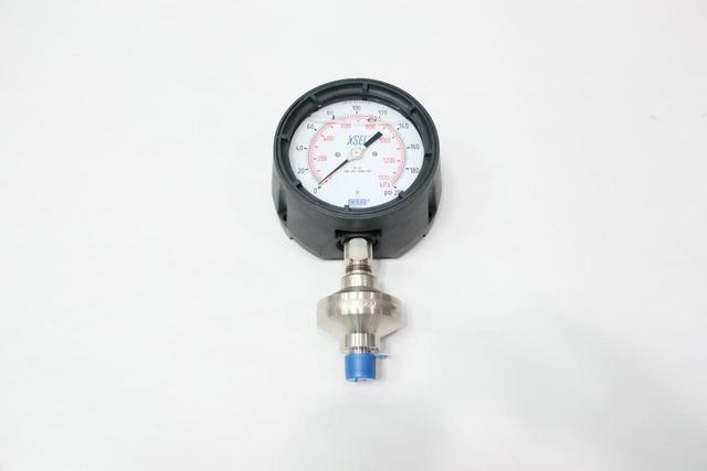 WIKA 8100ZFV2 PRESSURE GAUGE 4IN 1/2IN NPT 0-200PSI