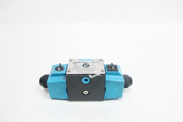 VICKERS DG4S4-013C-U-B-60 HYDRAULIC DIRECTIONAL CONTROL VALVE 120V-AC