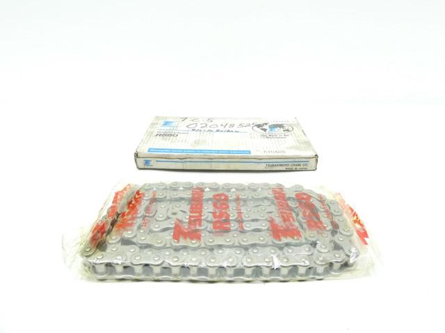 TSUBAKI RS60 STAINLESS SINGLE ROLLER CHAIN 10FT 3/4IN