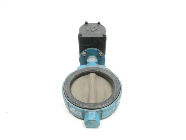 KEYSTONE F1000 PNEUMATIC WAFER BUTTERFLY VALVE 8IN