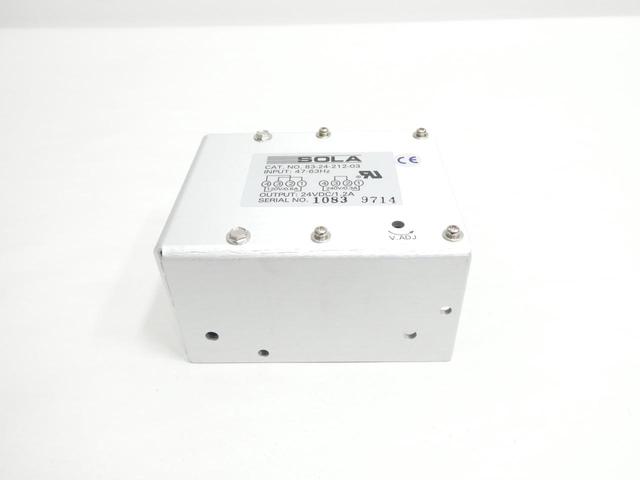SOLA 083-00212-0300-24 POWER SUPPLY 120/240V-AC 1.2A AMP 24V-DC