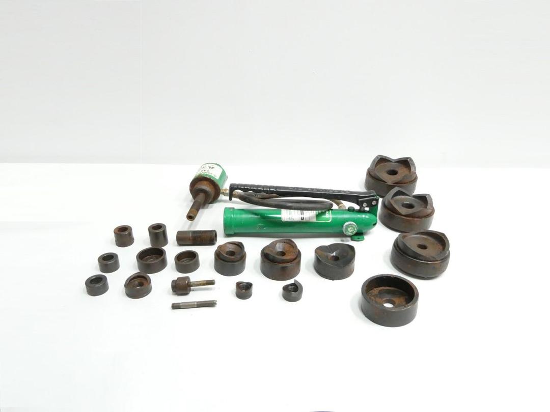 GREENLEE 7310 HYDRAULIC KNOCKOUT PUNCH DRIVER SET 1/2" - 4"