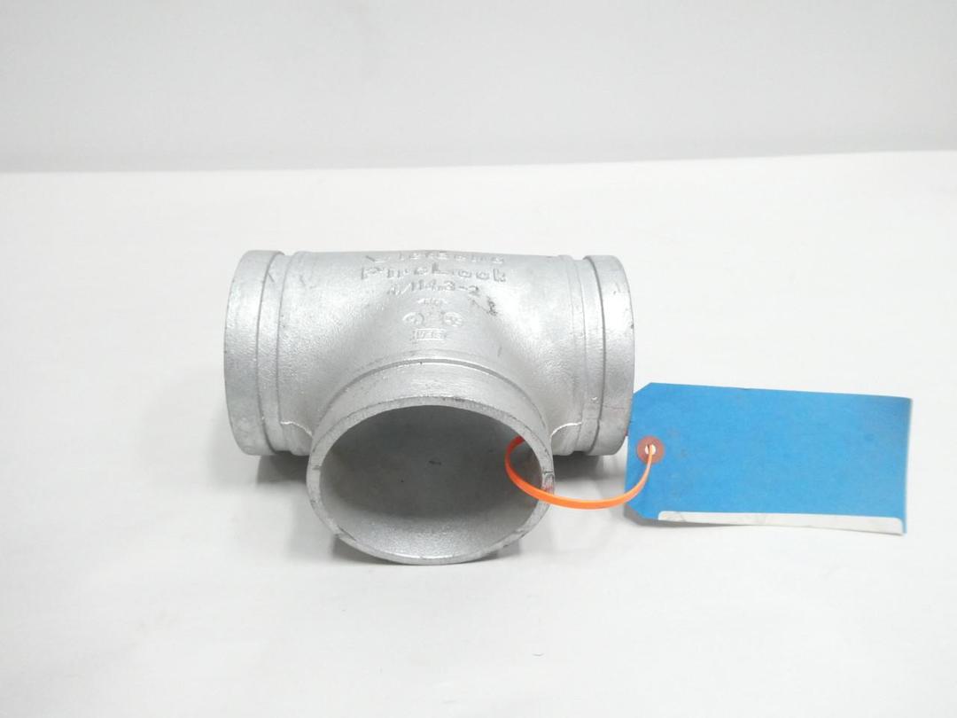 VICTAULIC 4/114.3 002 FIRELOCK IRON PIPE TEE 4IN X 4IN X 4IN