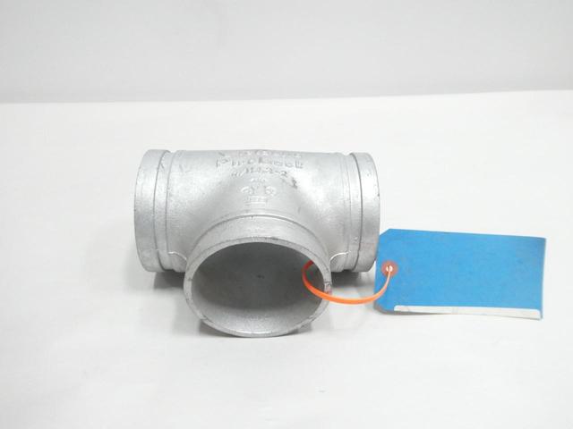 VICTAULIC 4/114.3 002 FIRELOCK IRON PIPE TEE 4IN X 4IN X 4IN