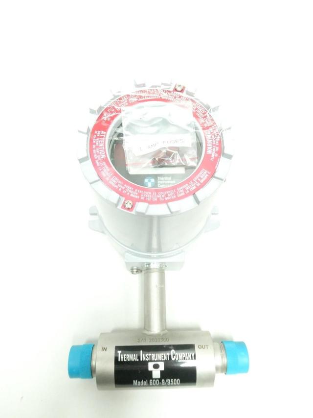 THERMAL INSTRUMENT 600-9/9500 MAGNETIC FLOW METER 0-50CFM 24V-DC