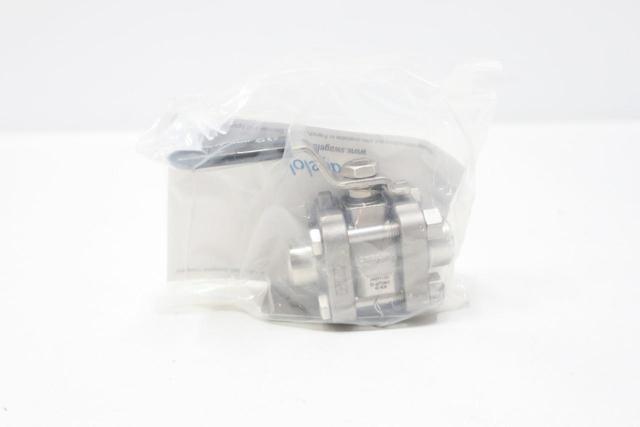 SWAGELOK SS-62TSW6T-ID-W20 MANUAL STAINLESS BALL VALVE 3/8IN