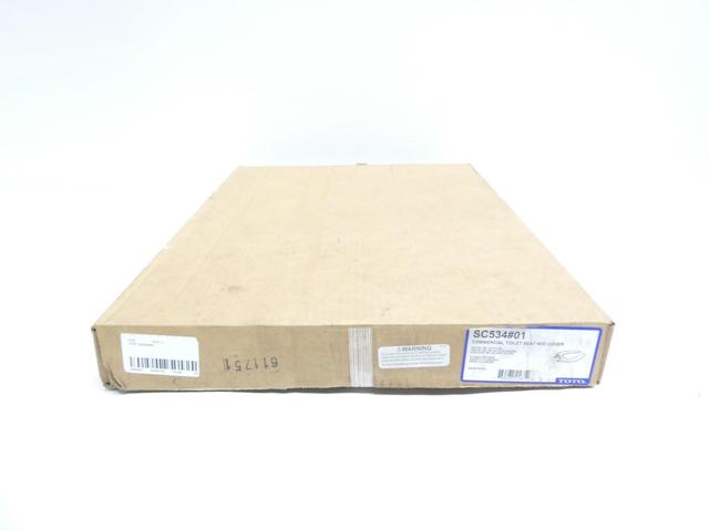TOTO SC534#01 WHITE COMMERCIAL TOILET SEAT