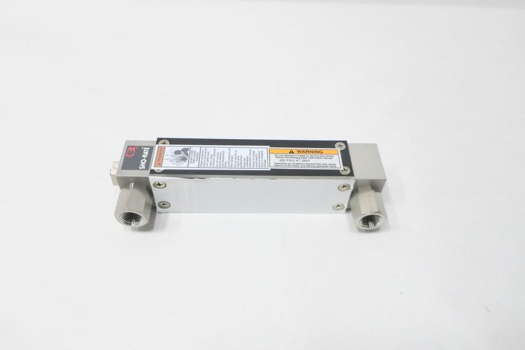 BROOKS INSTRUMENT 1358F1B4FC2A6A Sho-rate Npt 1.5-15scfm 3/8in Npt Flow Meter