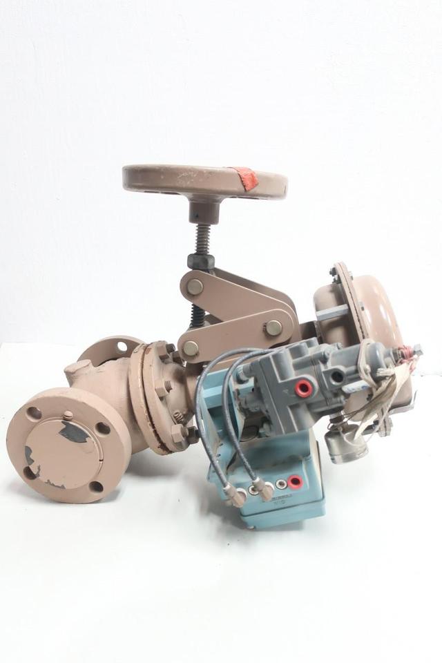 CASHCO 964 PNEUMATIC STEEL FLANGED DIAPHRAGM VALVE 3/4IN 150