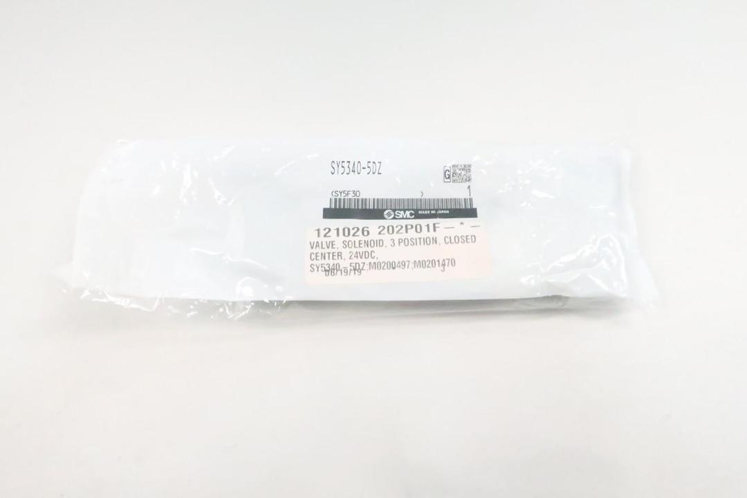 SMC SY5340-5DZ PNEUMATIC SOLENOID VALVE 24V-DC 0.7MPA