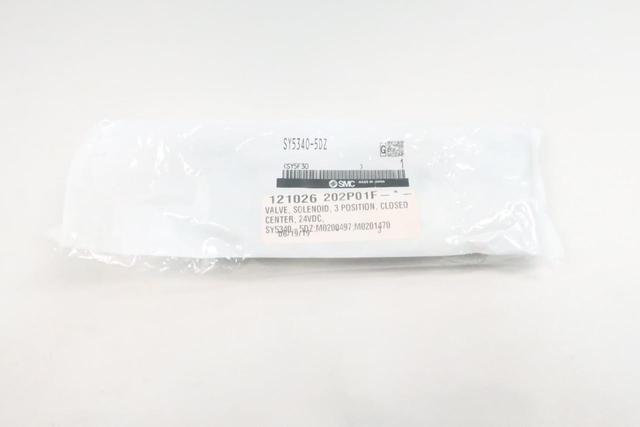 SMC SY5340-5DZ PNEUMATIC SOLENOID VALVE 24V-DC 0.7MPA