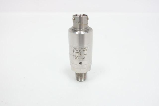 DRUCK 317-9071 PRESSURE TO CURRENT TRANSDUCER 5PSI 7-30V-DC