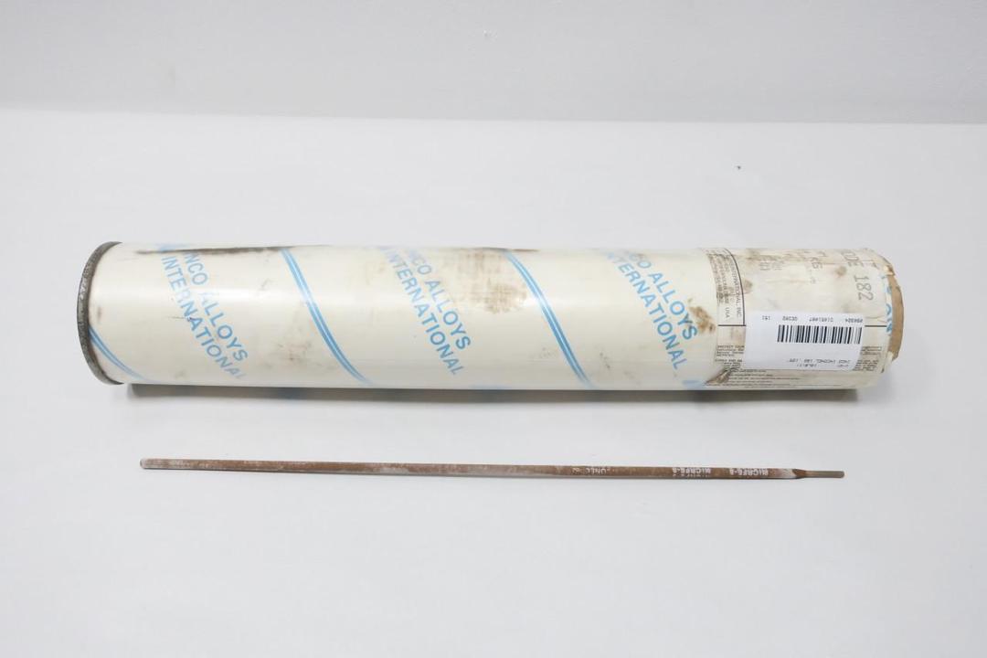 INCO WC02E9 INCONEL 182 ENICRFE-3 ELECTRODE 1/8IN 14IN 10LB