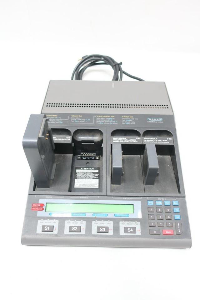 CADEX C7000-1 BATTERY ANALYZER 115V-AC 25V-DC 2A