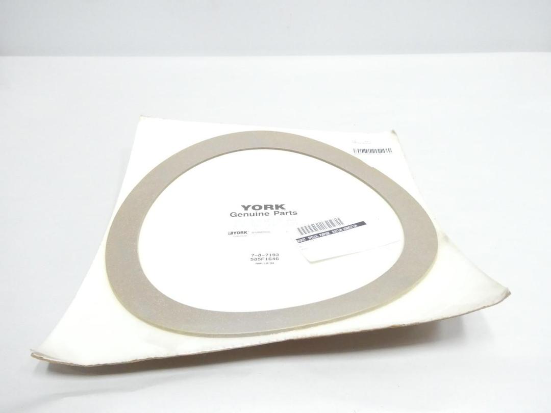 YORK 028-08778-001 CHILLER UNIT SUCTION CONNECTION GASKET