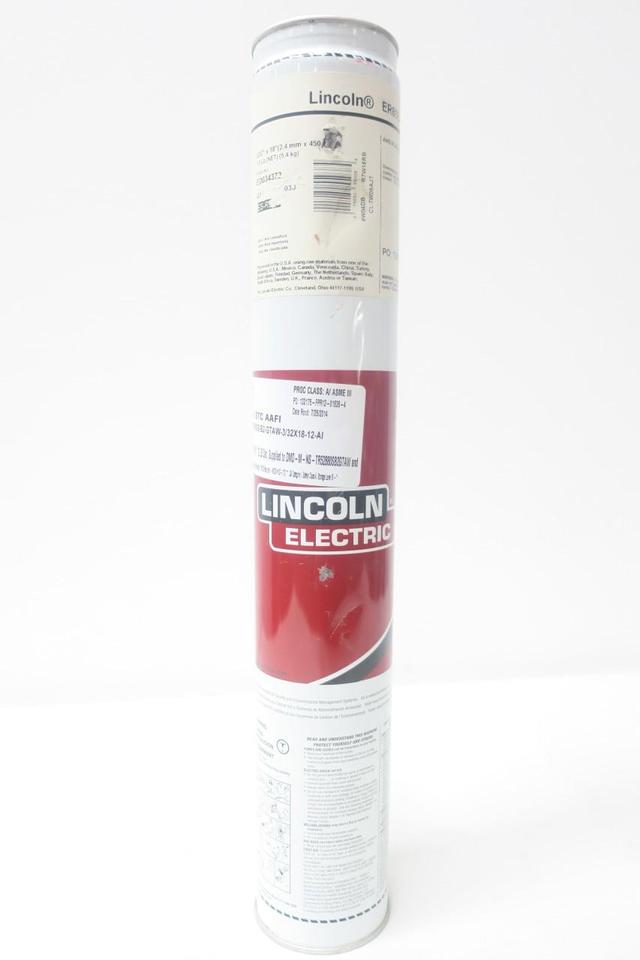 LINCOLN ELECTRIC ED034372 ER80S-B2 ELECTRODE 3/32IN 18IN 12LB
