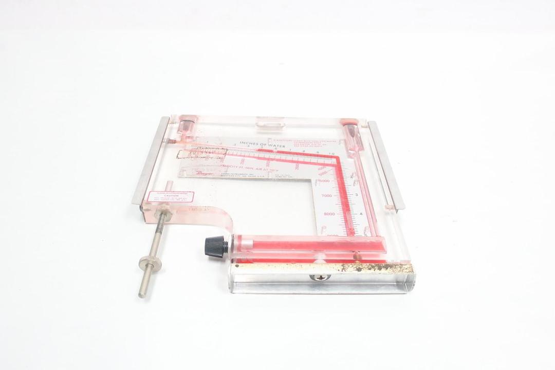 DWYER 400 INCLINED VERTICAL AIR VELOCITY MANOMETER 0-5IN-H2O