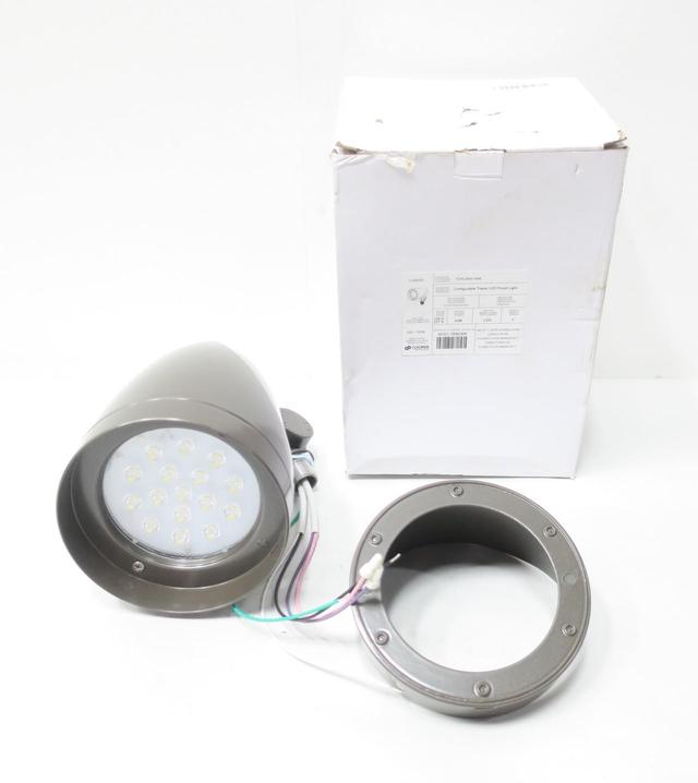 COOPER LIGHTING TCRL26W-7050 CONFIGURABLE TRACER LED FLOOD LIGHT 26W 120-277V-AC