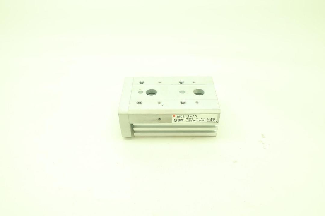 SMC MXS12-20 GUIDED SLIDE CYLINDER 12MM 20MM 0.7MPA