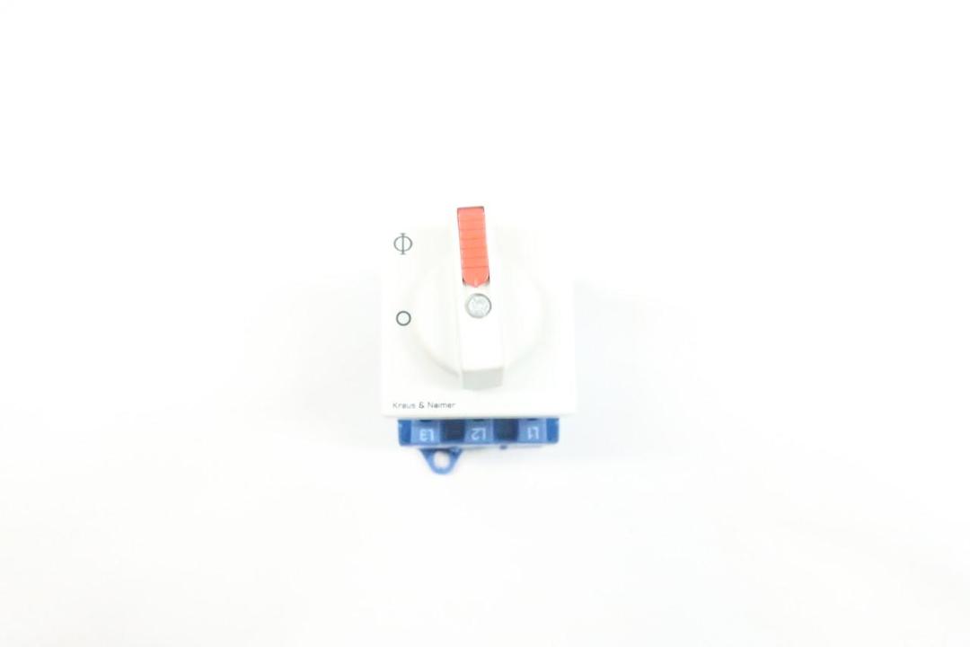KRAUS & NAIMER KG20 AT03/S-A361 DISCONNECT SWITCH 3P 25A AMP 600V-AC