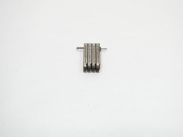 SET OF 4 RIDGID 500B THREADER DIE 7/16-14UNC