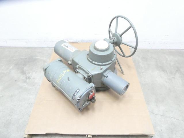 ROTORK 90A ELECTRIC VALVE ACTUATOR 21RPM 7.2HP 575V-AC