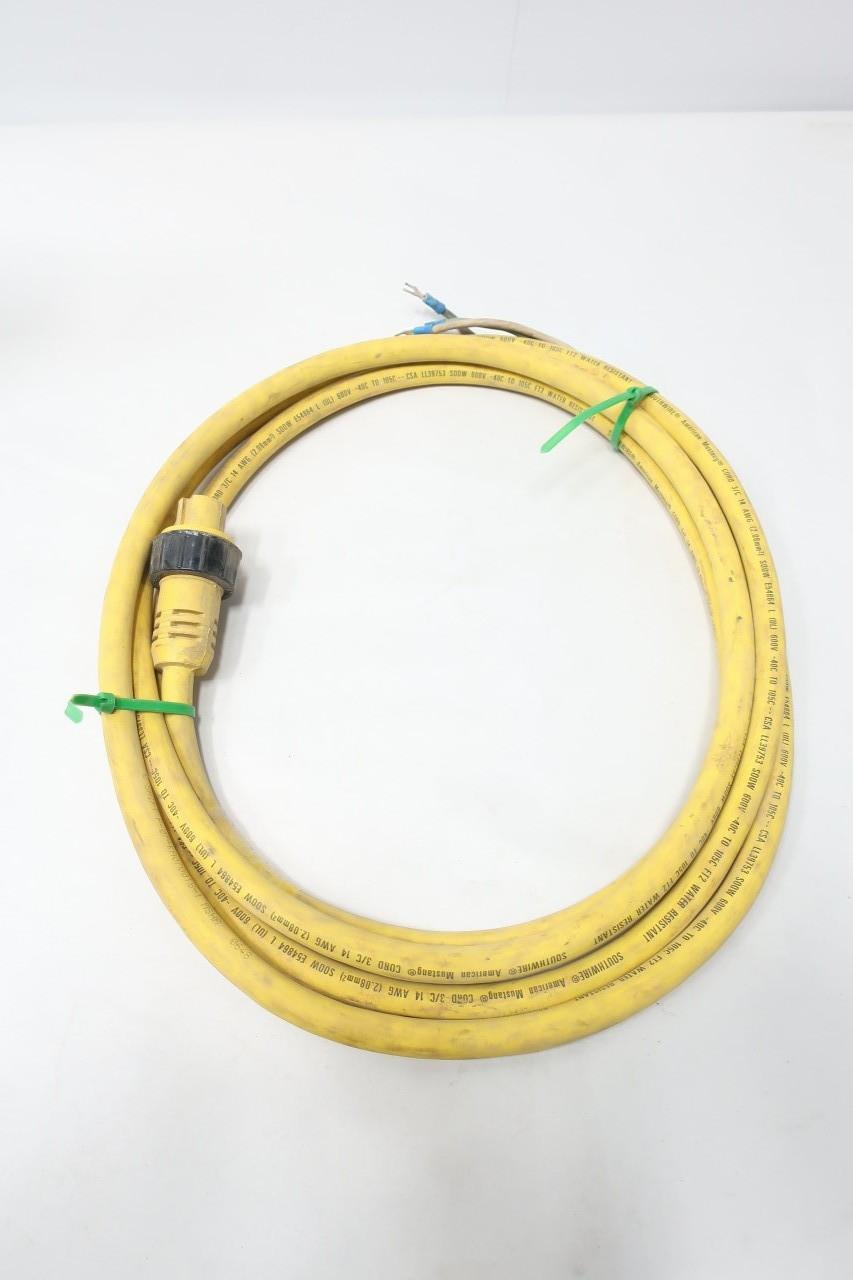 DANIEL WOODHEAD 32324 CORDSET CABLE 600V-AC
