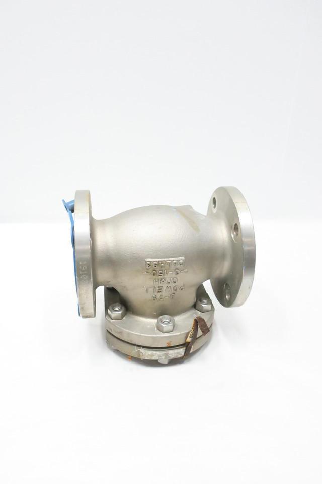 POWELL 2342FM0TXXX STAINLESS FLANGED CHECK VALVE 3IN 150